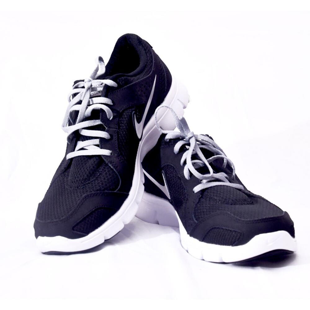 Nike Flex Experience RN 599572-005 Men's Size 11 Black White Running Shoes
